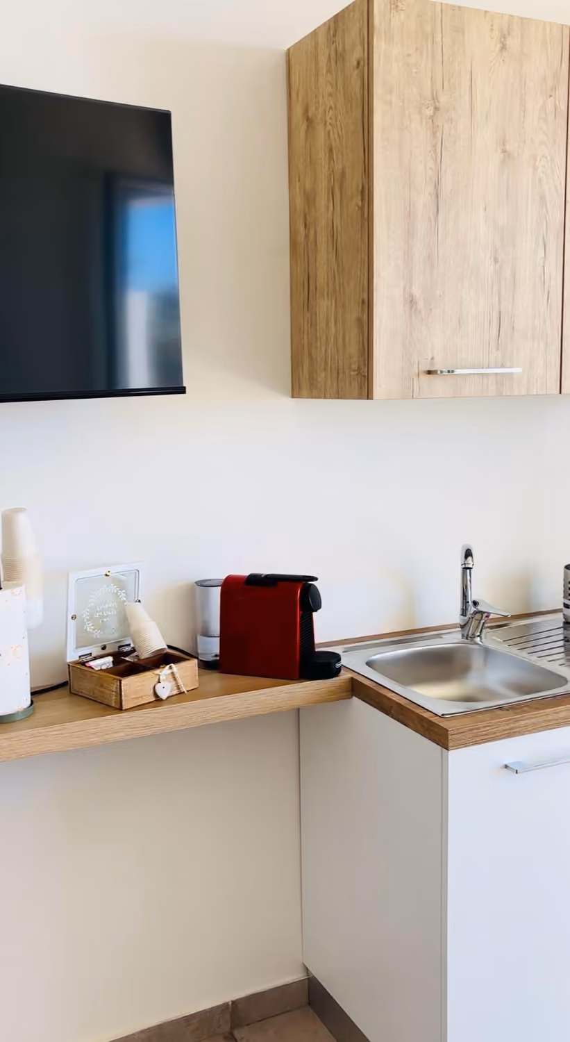 I dettagli della cucina e degli elettrodomestici